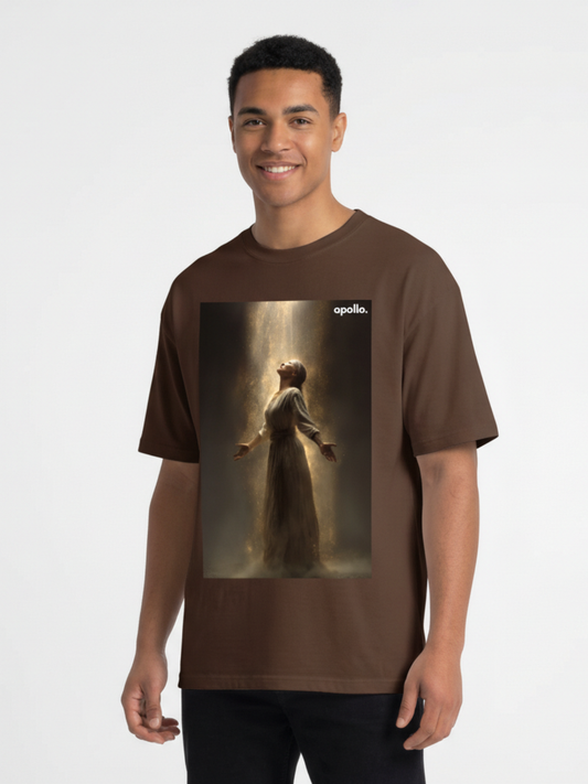 'Connect With The Light' Oversized T-shirt
