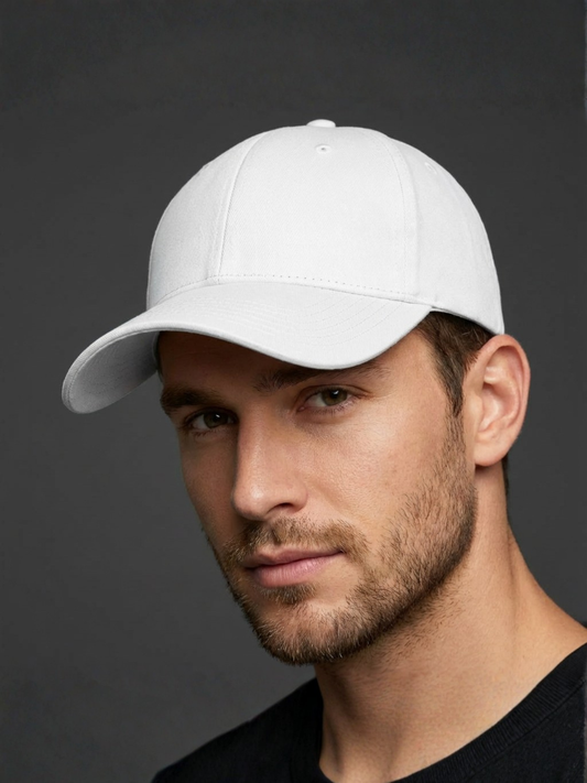 Cotton Twill Hat Pure White