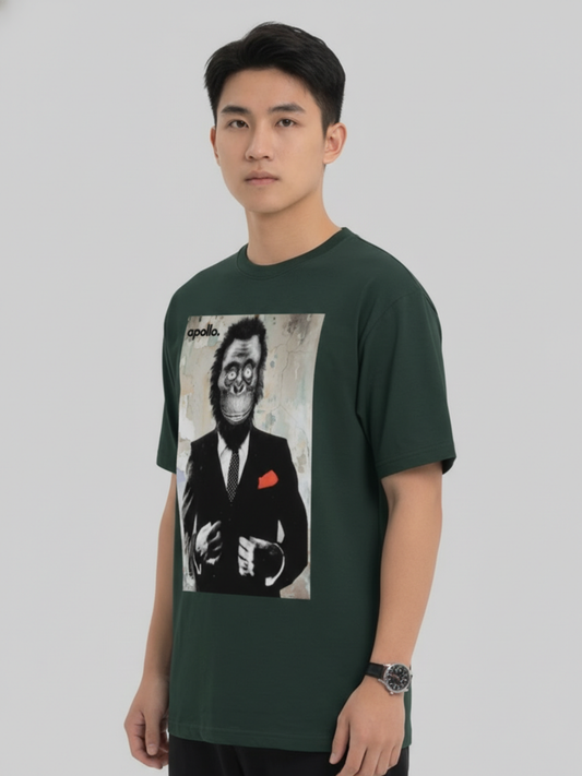 'Monkey Business Only' Oversized T-shirt