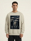 'Grounded in Awareness' Oversized Sweatshirt