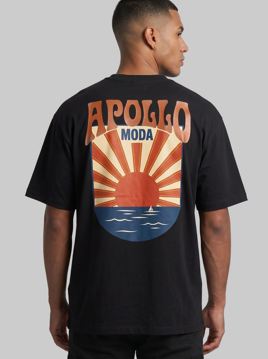 Horizon Oversized Heavyweight Graphic Tee