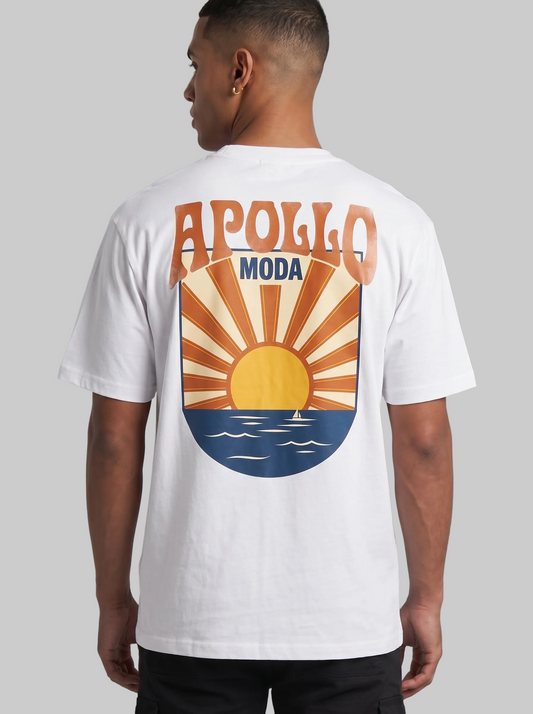 Horizon Oversized Heavyweight Graphic Tee