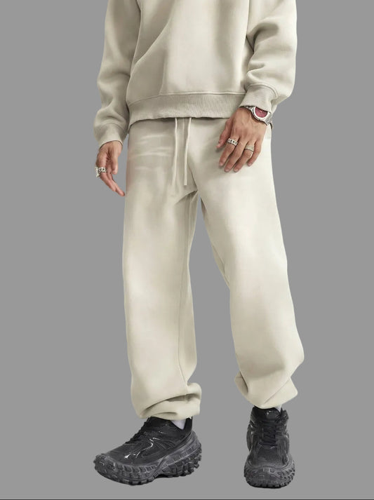 Washed Sun-Faded Oversized Heavyweight Joggers