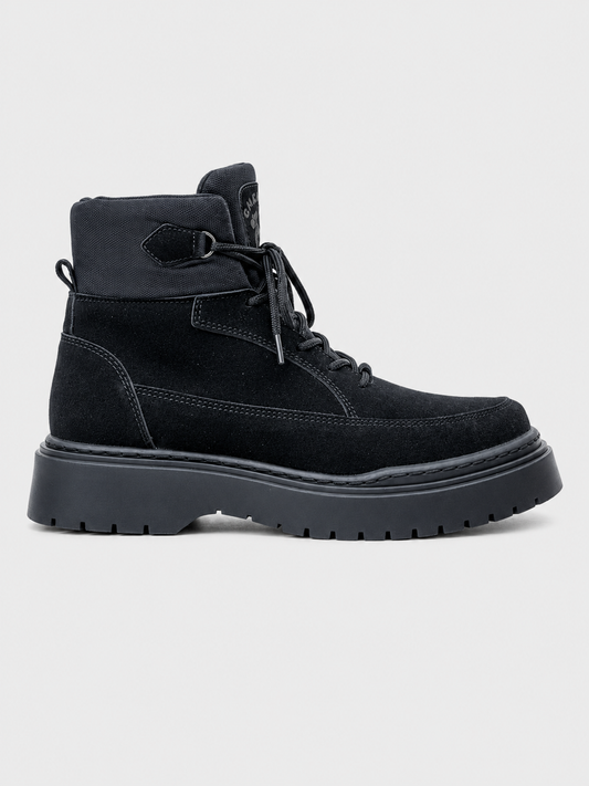 Monaco all black boot by Apollo Moda