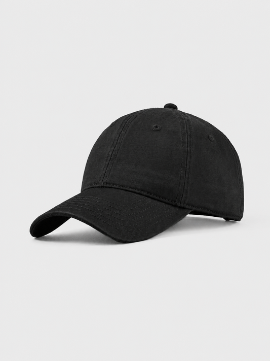 Cotton Twill Hat Midnight Black