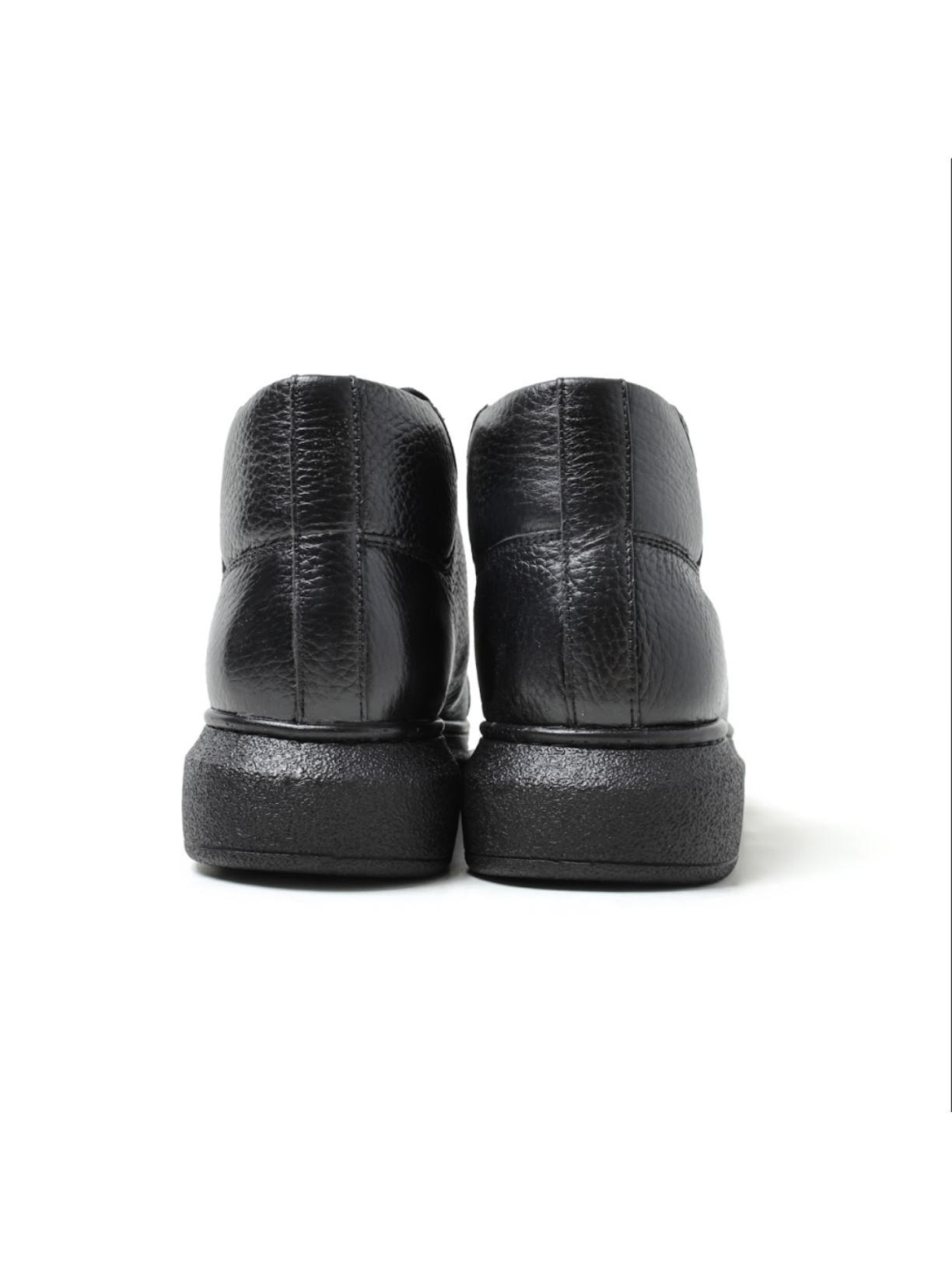 Apollo Moda men's black high-top sneaker boot, Kelly Nocturnal Prestige, fifth angle