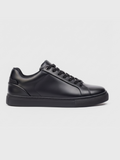 Apollo Moda Men's Orion Shadow matte black low-top sneaker, main product photo