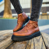 Casual Winter Boots for Men by Apollo Moda | Dakota Coffee Brown