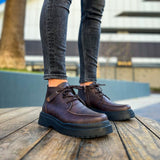 Casual Winter Boots for Men by Apollo Moda | Dakota Coffee Brown