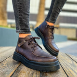 Botas Dakota Café Marrón Para Hombre