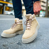 Casual Winter Boots for Men by Apollo Moda | Monaco Beige