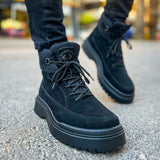 Casual Winter Boots for Men by Apollo Moda | Monaco All Black