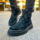 Casual Winter Boots for Men by Apollo Moda | Monaco All Black