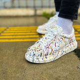 Hand-Painted Customized Sneakers for Women by Apollo Moda | Stardust Motion