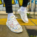 Hand-Painted Customized Sneakers for Women by Apollo Moda | Stardust Motion