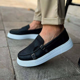 Men's Classic Fashionable Loafers by Apollo Moda | Zion Midnight Majesty