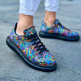 Customized Hand-Painted Sneakers for Men by Apollo Moda | Artsy 1