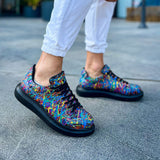 Customized Hand-Painted Sneakers for Men by Apollo Moda | Artsy 1