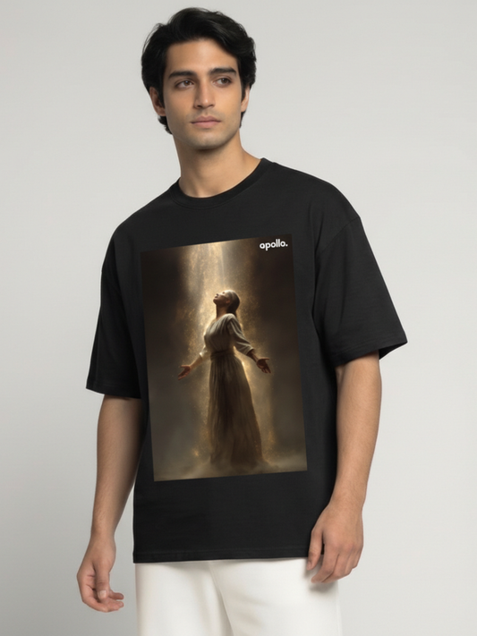 'Connect With The Light' Oversized T-shirt