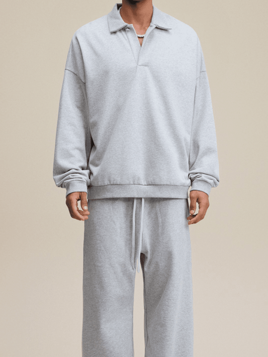 Apollo Men’s Polo Collar Sweatshirt