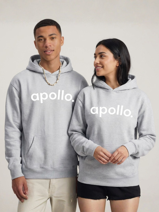Unisex Apollo Looped Oversized Cotton Hoodie