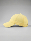 Cotton Twill Hat Soft Lemon