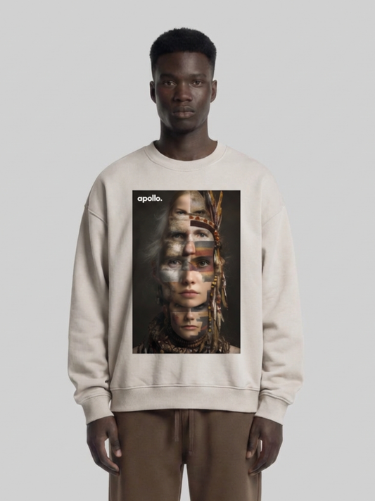 Unisex Oversized Cotton Apollo Sweatshirt