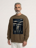 'Grounded in Awareness' Oversized Sweatshirt