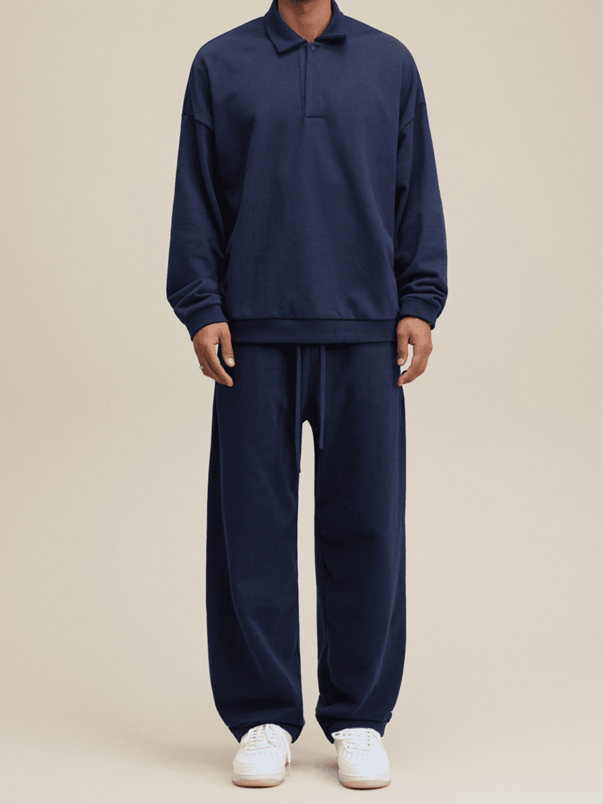 Apollo Men’s Polo Collar Sweatshirt