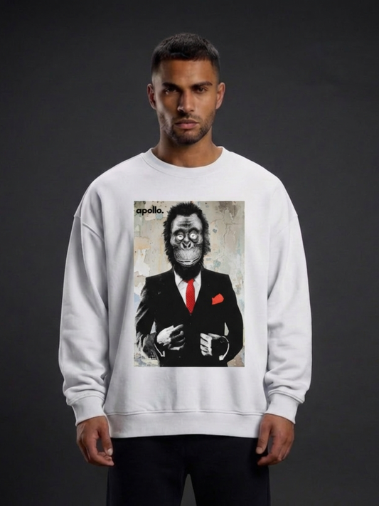Unisex Oversized Cotton Apollo Sweatshirt