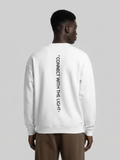 'Connect With The Light' Oversized Sweatshirt