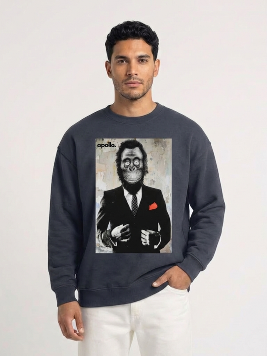 Unisex Oversized Cotton Apollo Sweatshirt