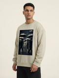 'Grounded in Awareness' Oversized Sweatshirt
