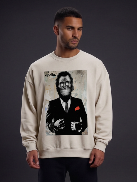 Unisex Oversized Cotton Apollo Sweatshirt