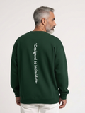 'Designed to Intimidate' Oversized Sweatshirt