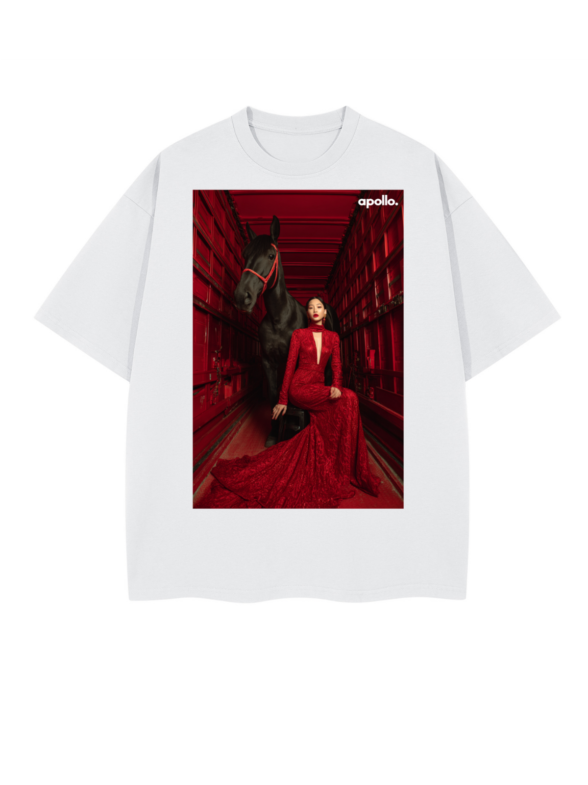 Unisex Apollo Oversized Cotton T-Shirt