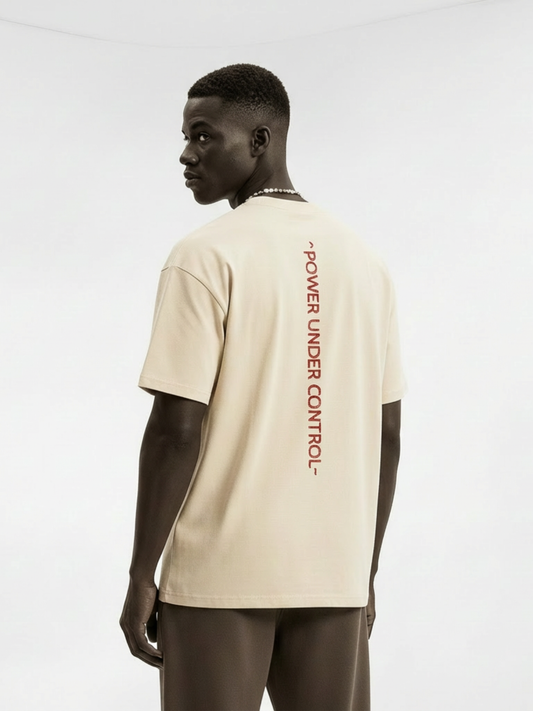 'Power Under Control' Oversized T-shirt