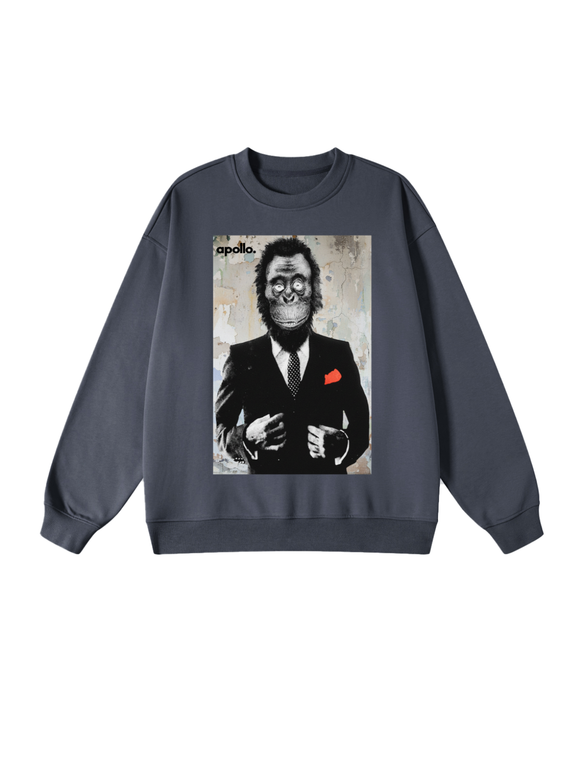 'Monkey Business Only' Oversized Sweatshirt