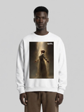 'Connect With The Light' Oversized Sweatshirt