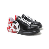 Hand-Painted Customized Sneakers for Men by Apollo Moda | Genova X1