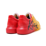 Hand-Painted Customized Sneakers for Men by Apollo Moda | Genova "King"