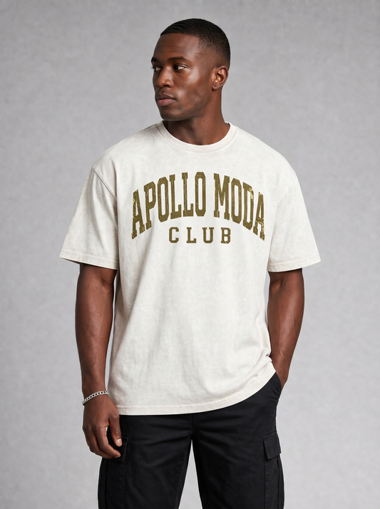 Camiseta oversize Club Gold Collegiate