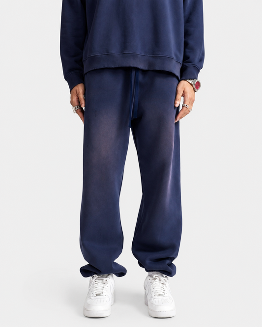Washed Sun-Faded Oversized Heavyweight Joggers