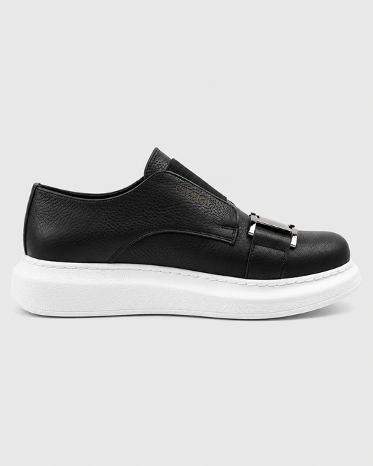 Miami Monochrome Marvel casual sneaker in black by Apollo Moda