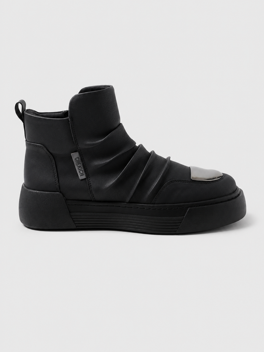 Luka Noir ankle boot in black by Apollo Moda