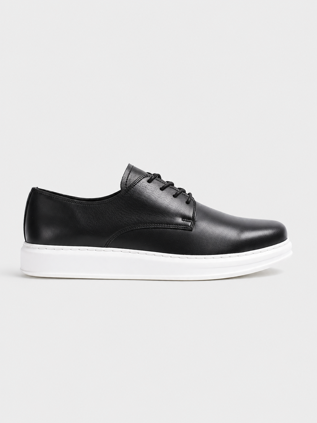 Lazio Monochrome Classic dress shoe in black by Apollo Moda