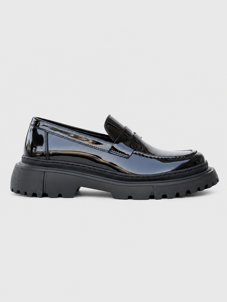 Men's Oslo Patent Noir