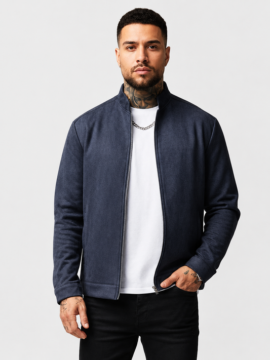 Men's Slim Fit Long Sleeve Knitted Jacket
