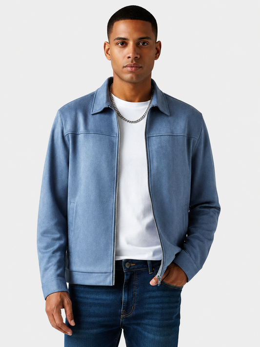 Men's Slim Fit Long Sleeve Knitted Jacket
