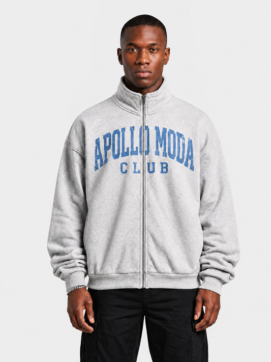 Club Collegiate Oversized Full-Zip Sweatshirt